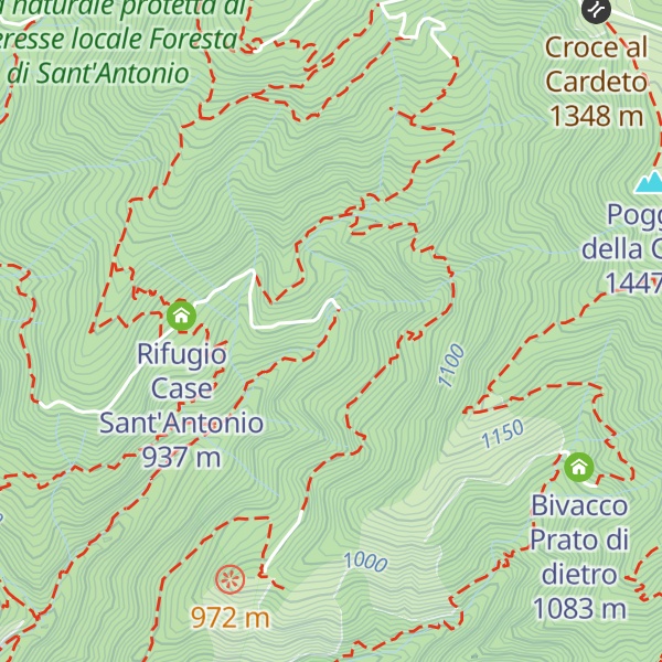 Map of Capanna di Mandro Vecchio