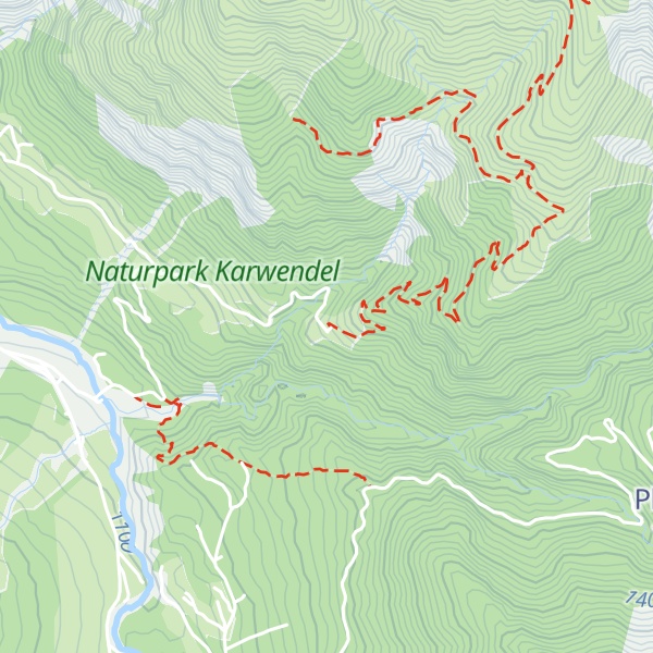 Map of Hasentalalm Niederleger