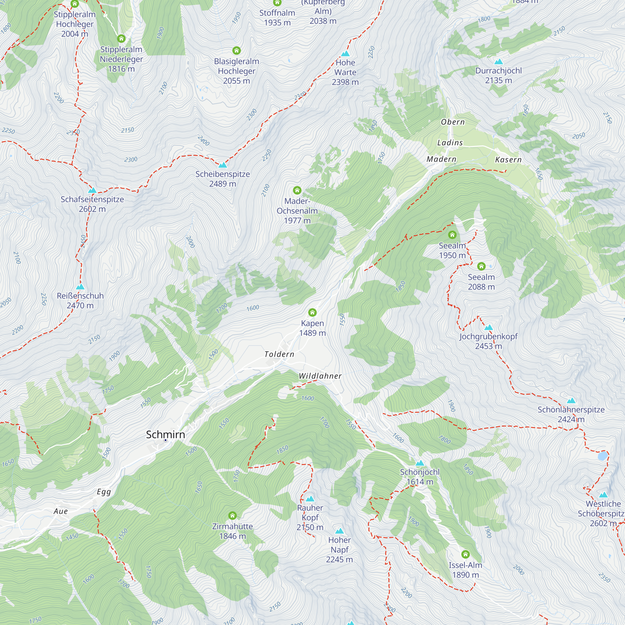 Kapen map