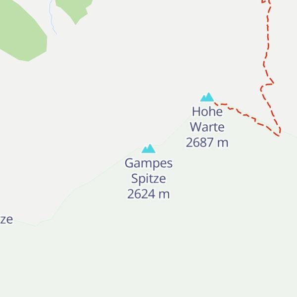 Map of Gampes Spitze
