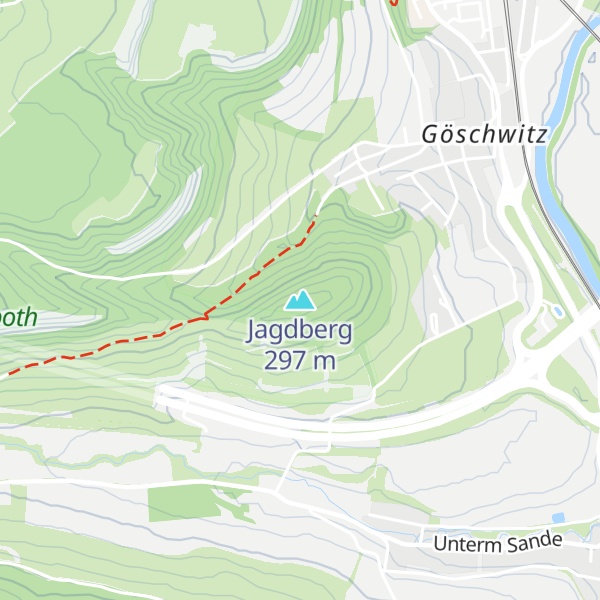 Map of Jagdberg