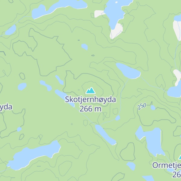 Map of Skotjernhøyda