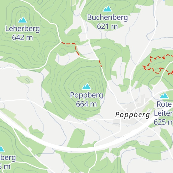 Map of Poppberg