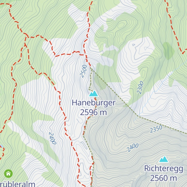 Map of Haneburger