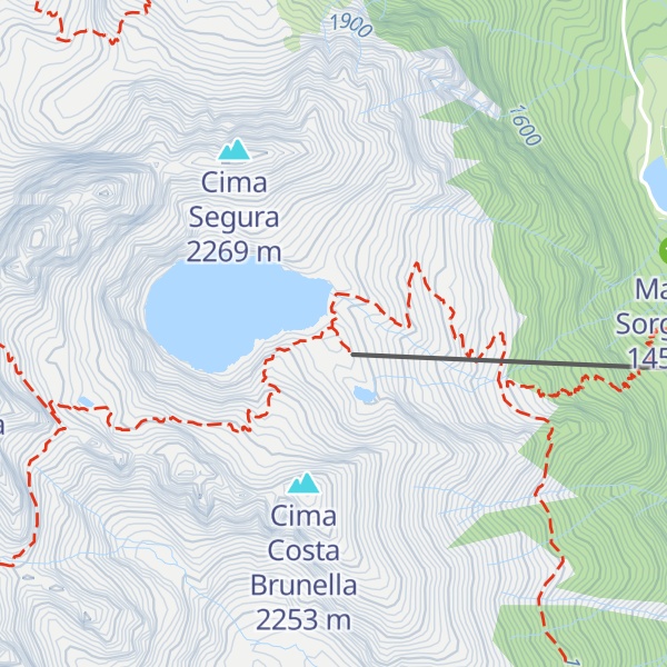 Map of Edificio di servizio