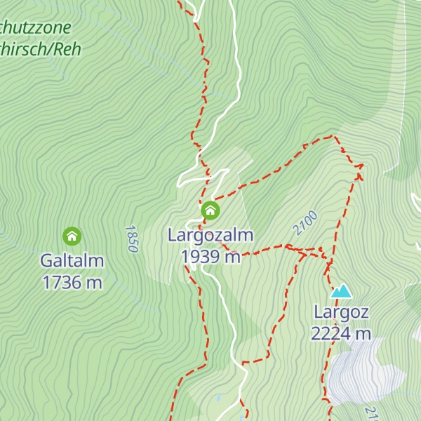 Map of Largozalm