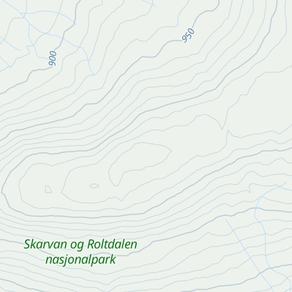 Map of Saufjellet