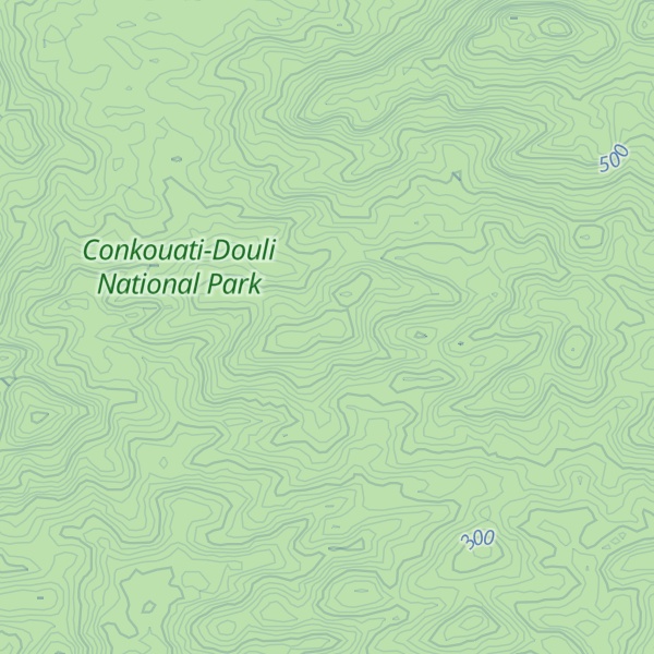 Map of Monts de Kouboula