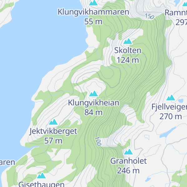 Map of Klungvikheian