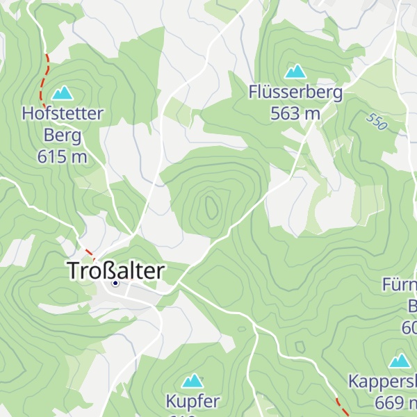 Map of Bärenstein