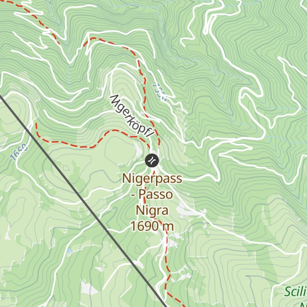 Map of Niger Joch
