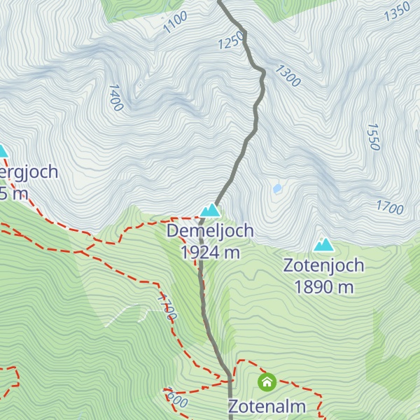 Map of Demeljoch