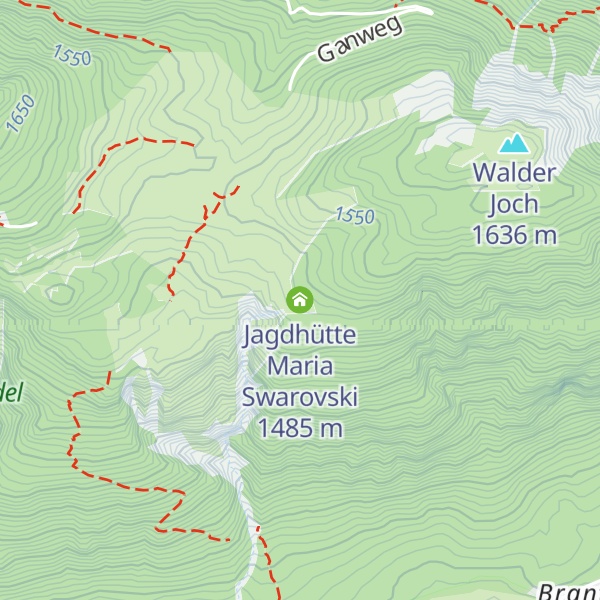 Map of Jagdhütte Maria Swarovski