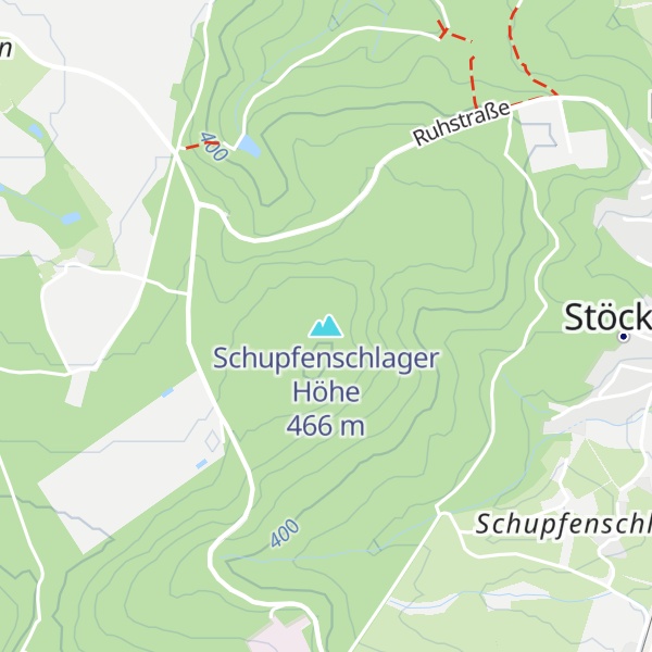 Map of Schupfenschlager Höhe