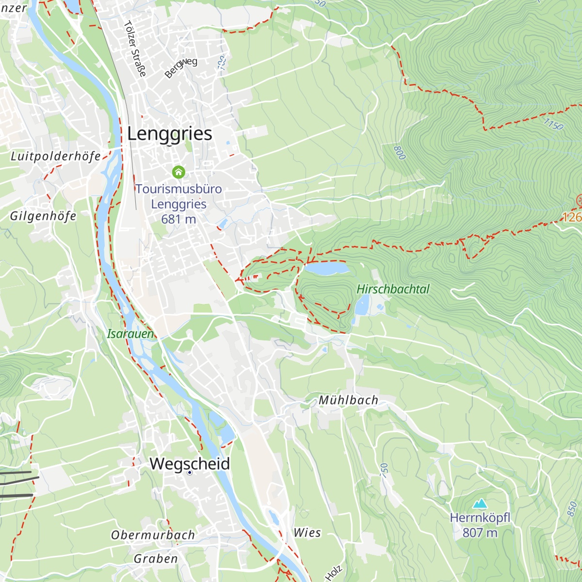 St. Dionysius map