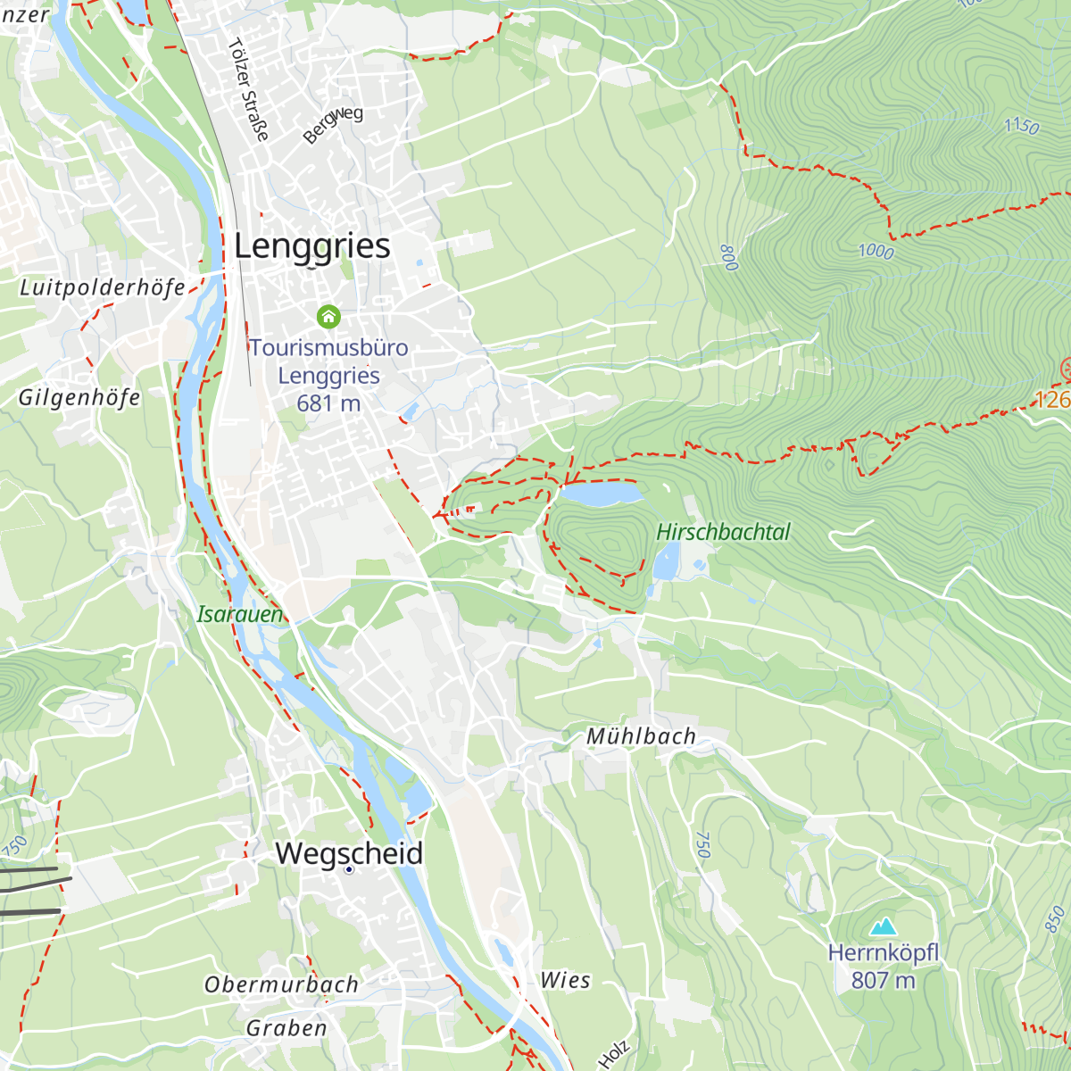 St. Dionysius map