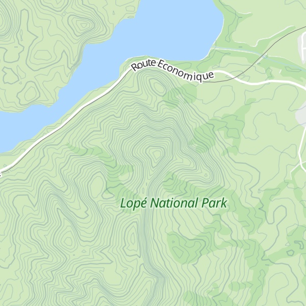 Map of Mont Brazza