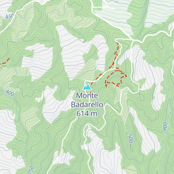 Map of Monte Badarello