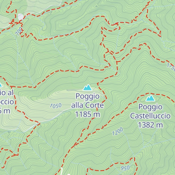 Map of Poggio alla Corte