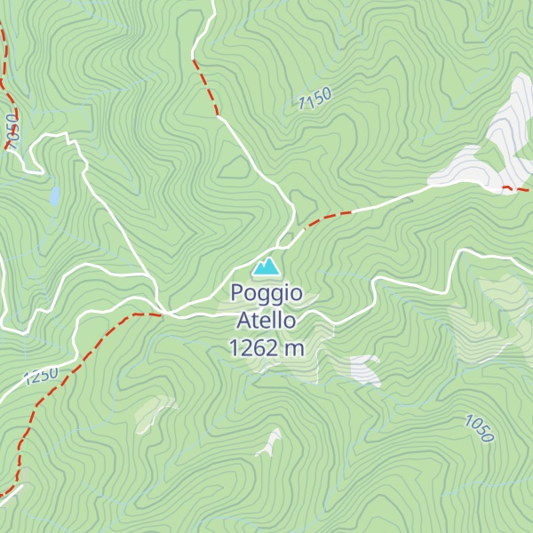 Map of Poggio Atello