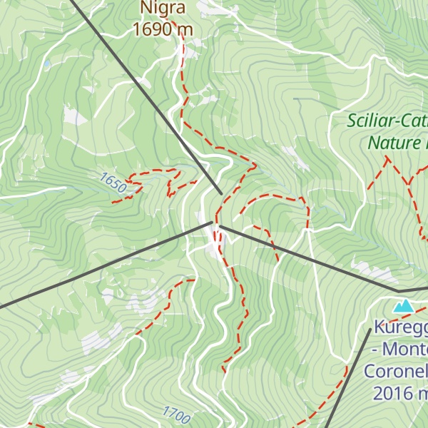Map of Obertierscher Alm