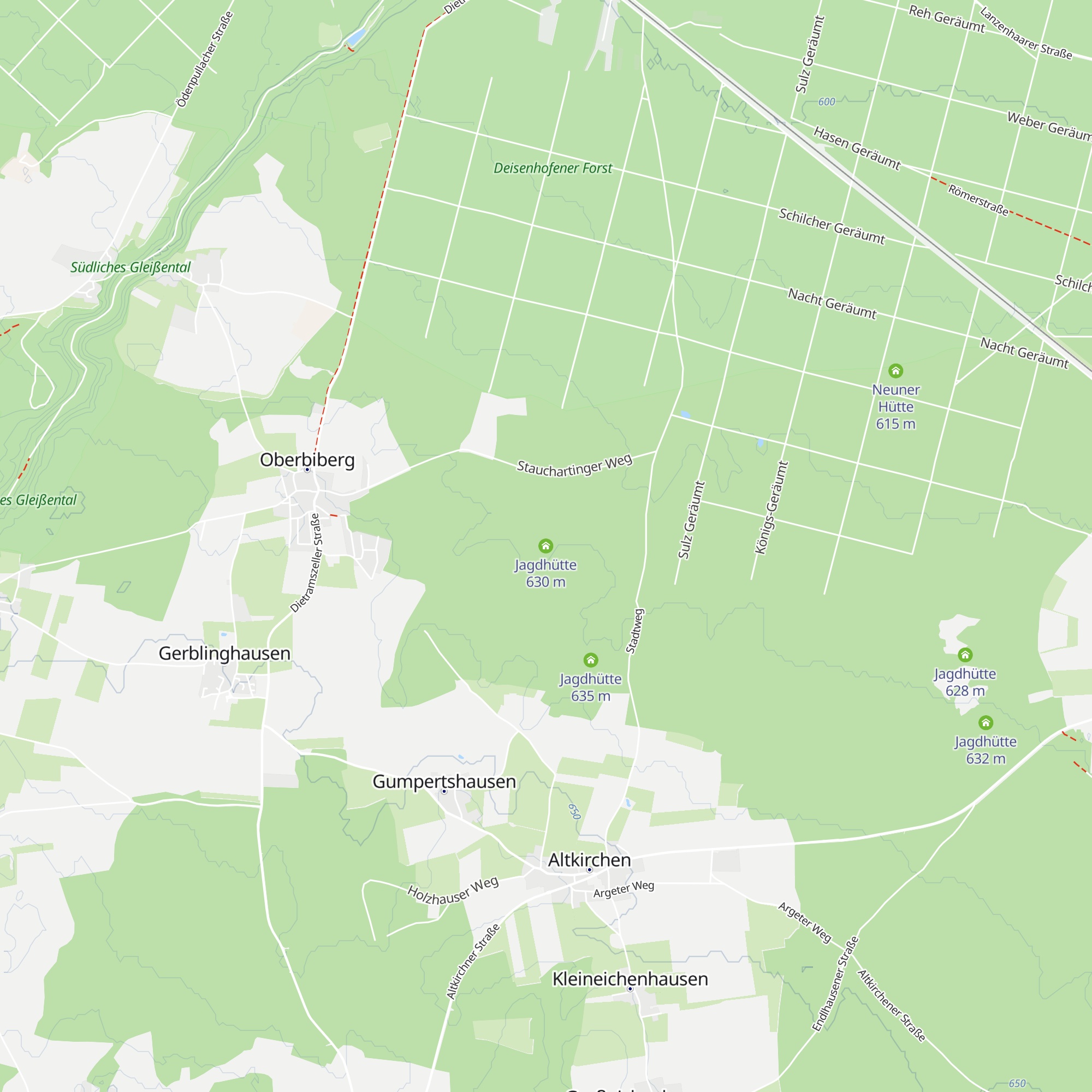 Jagdhütte map