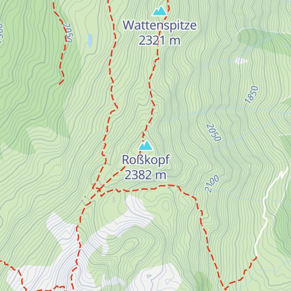 Map of Roßkopf