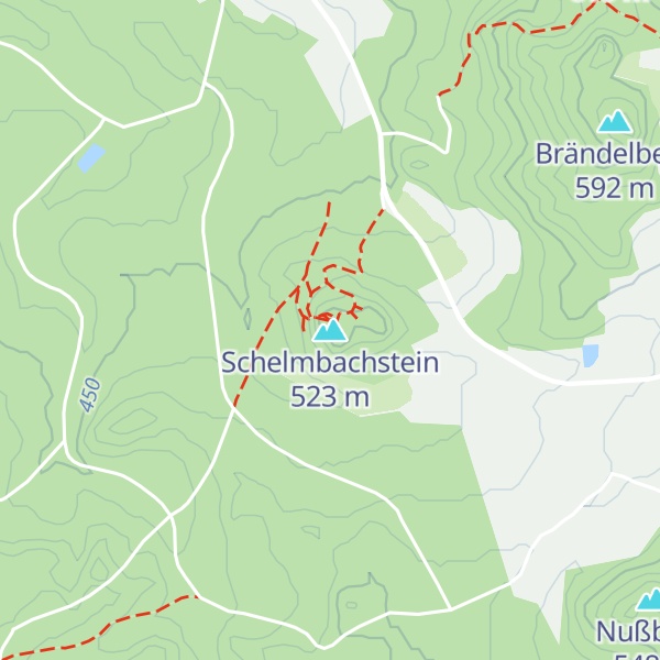 Map of Schelmbachstein