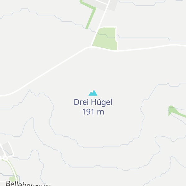 Map of Drei Hügel