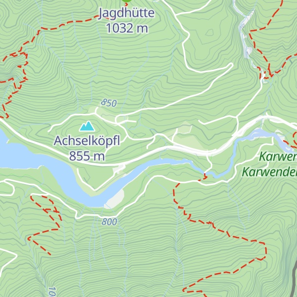 Map of Walchenhütte