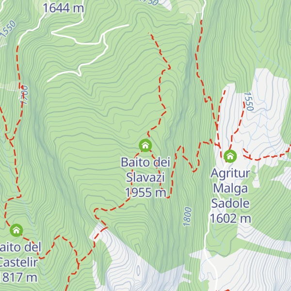 Map of Baito dei Slavazi