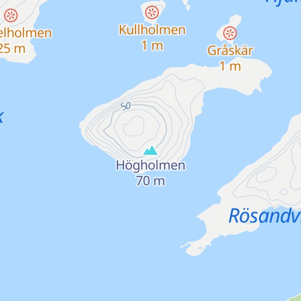 Map of Högholmen