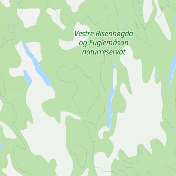 Map of Sæteråsen