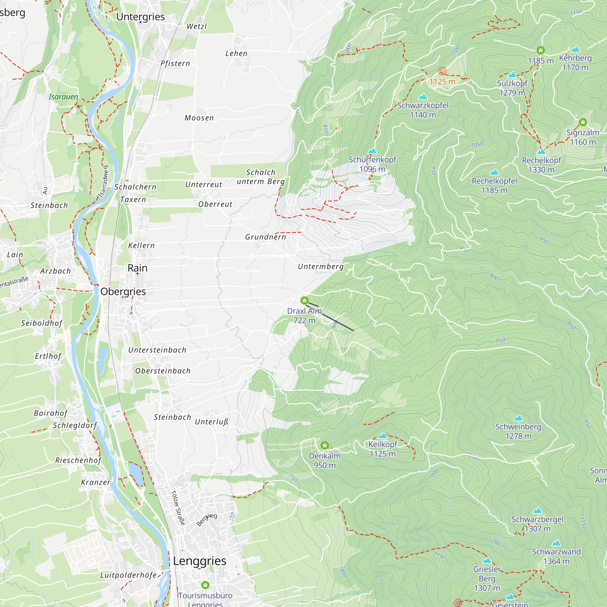 Resten Hütte map