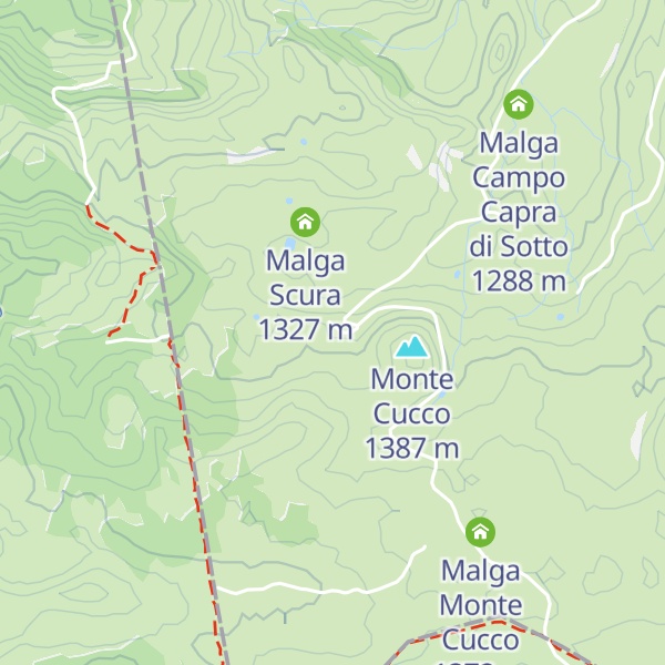 Map of Rifugio Barricata