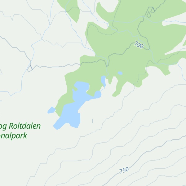 Map of Bindstikkhytta
