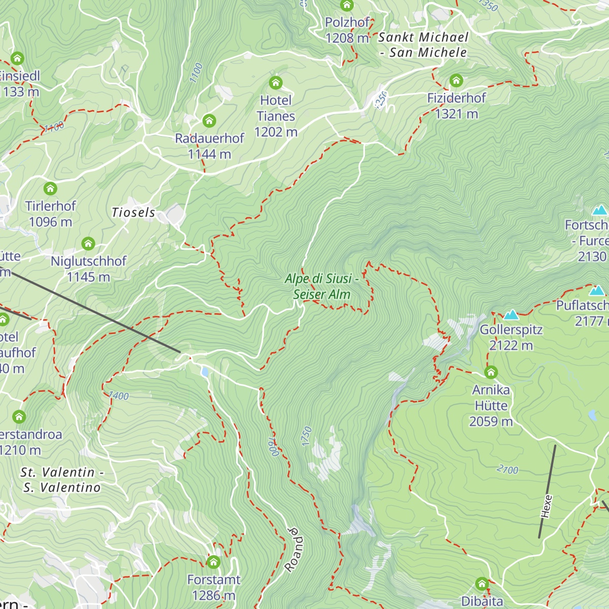 Schafstall Hütte map