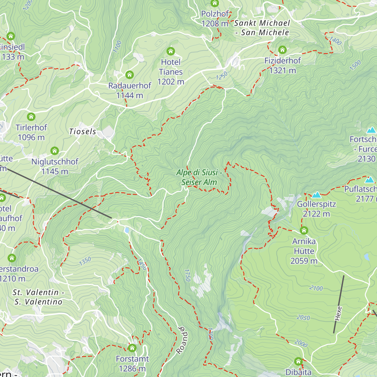 Schafstall Hütte map