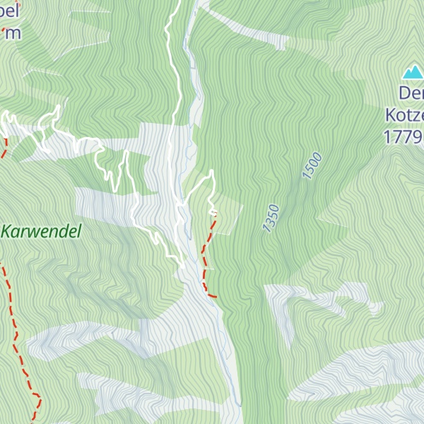 Map of Plumbsbachalm
