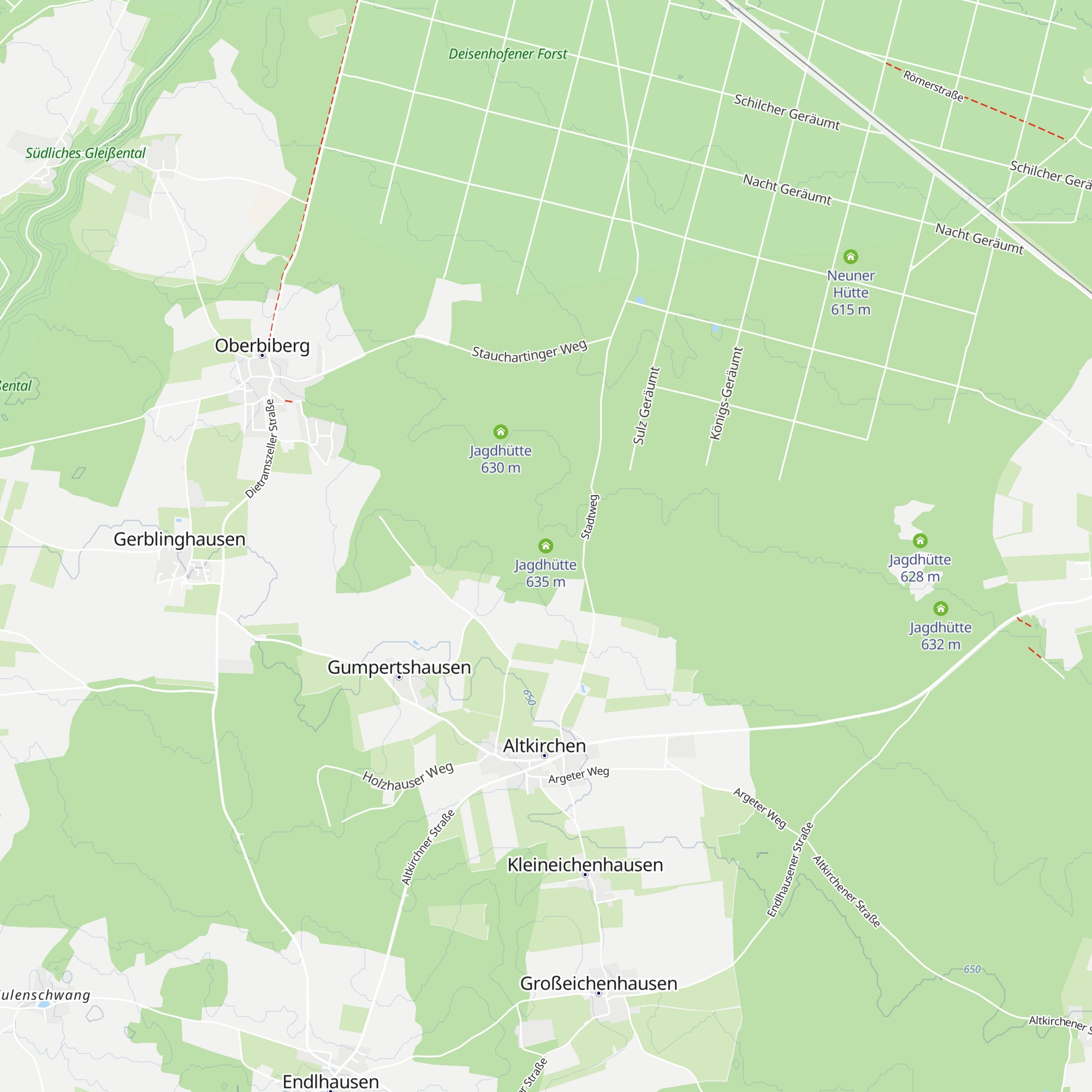 Jagdhütte map