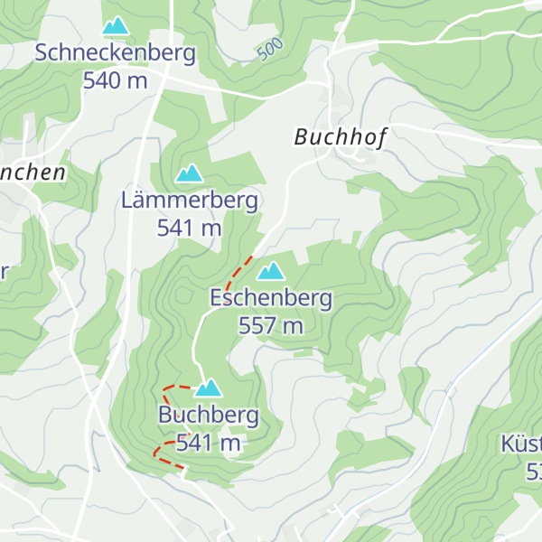 Map of Eschenberg