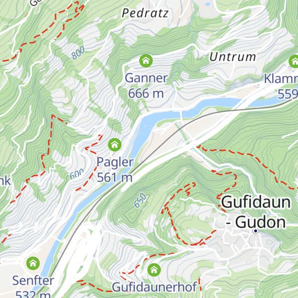 Map of Senfter