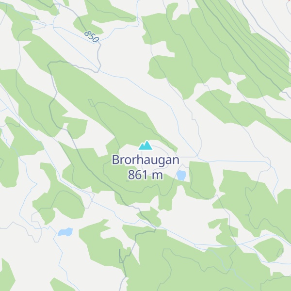Map of Brorhaugan
