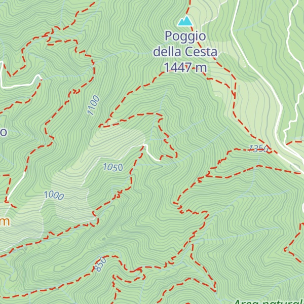 Map of Bivacco Prato di dietro