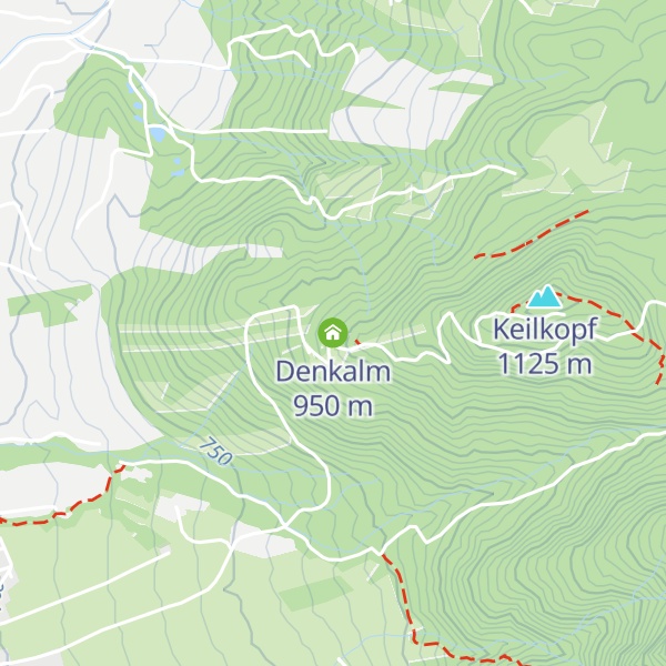 Map of Denkalm