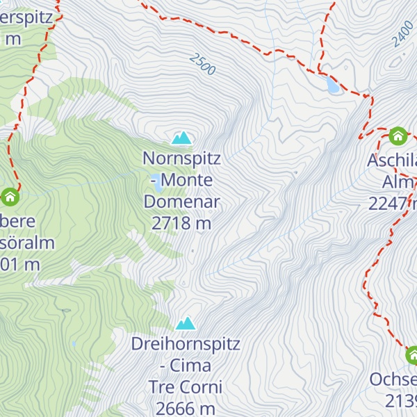 Map of Schwarzenstoan