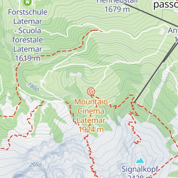 Map of LATMOR ALM