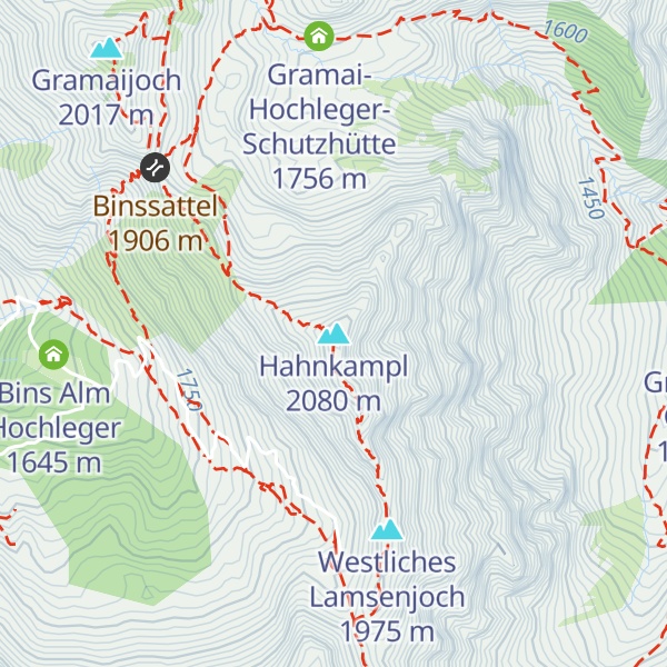 Map of Hahnkampl