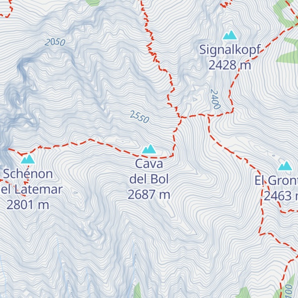 Map of Cava del Bol