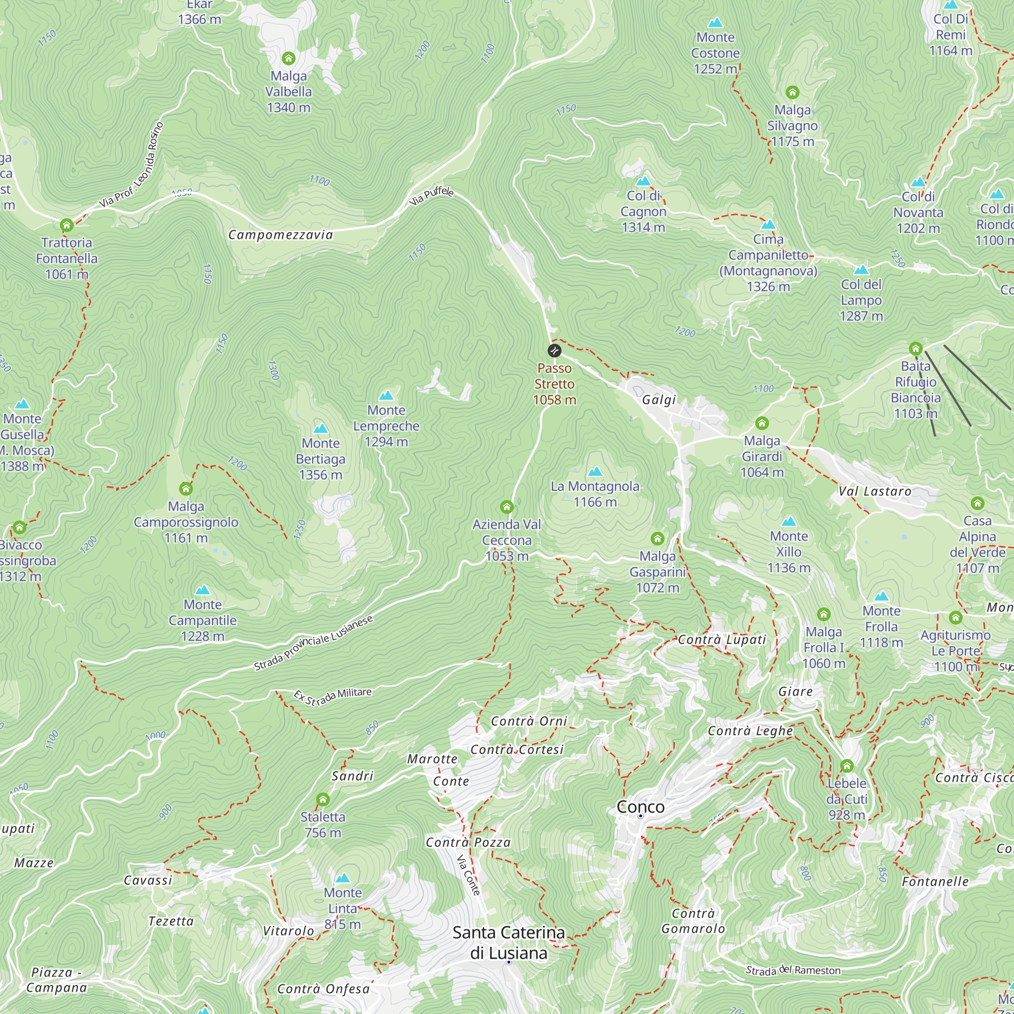 Azienda Val Ceccona map